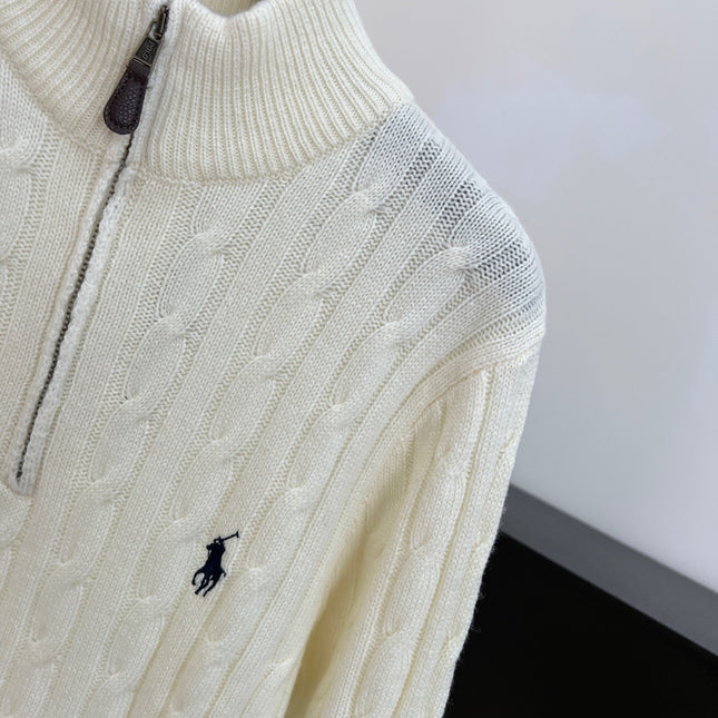 RALPH LAUREN 25S HALF-ZIP SWEATER 242