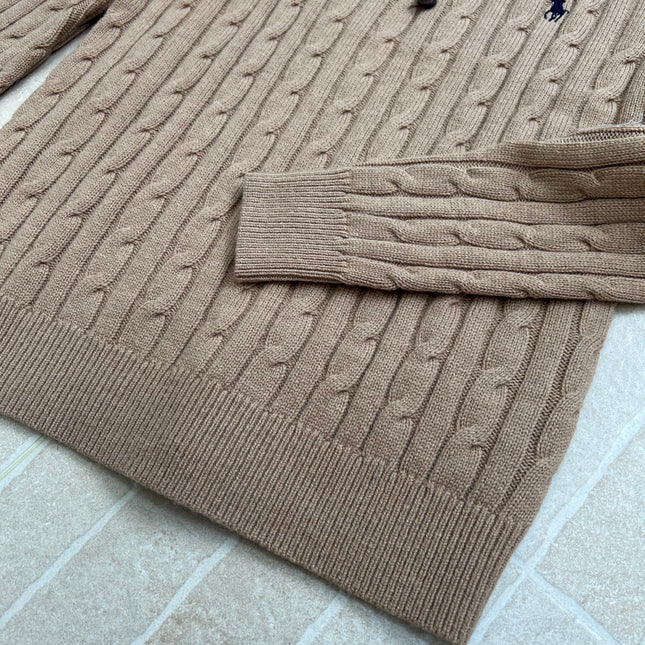 RALPH LAUREN 25S HALF-ZIP SWEATER 240
