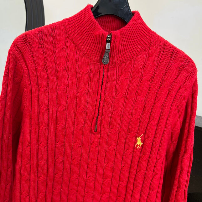 RALPH LAUREN 25S HALF-ZIP SWEATER 239