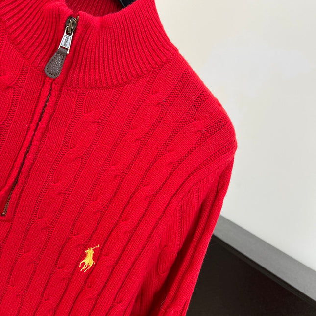 RALPH LAUREN 25S HALF-ZIP SWEATER 239