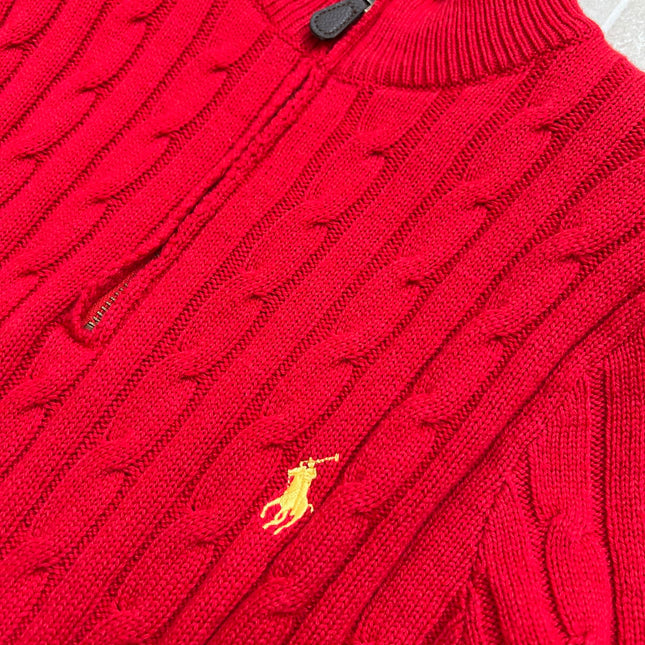 RALPH LAUREN 25S HALF-ZIP SWEATER 239