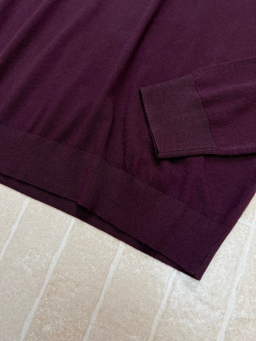 LORO PIANA 26S LONG SLEEVE CREW NECK SWEATER 664
