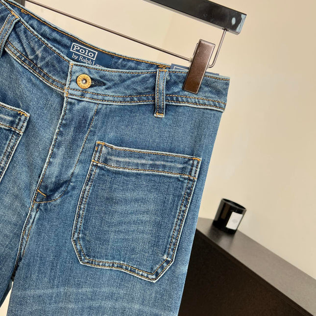 RALPH LAUREN 26S RETRO WIDE-LEG JEANS 536