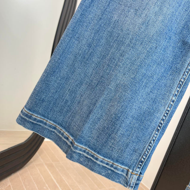 RALPH LAUREN 26S RETRO WIDE-LEG JEANS 536