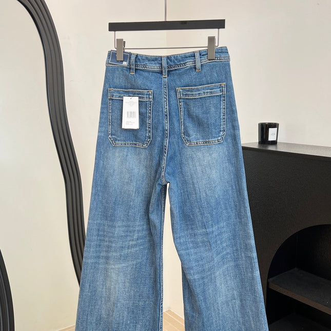 RALPH LAUREN 26S RETRO WIDE-LEG JEANS 536