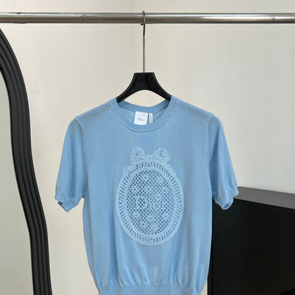 DIOR 26S SHORT-SLEEVED SWEATER 1272