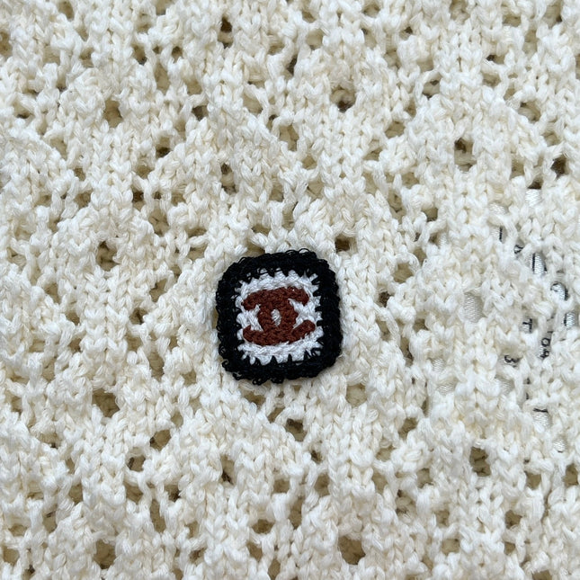 CHANEL 26S SHORT-SLEEVE KNIT POLO STYLE 1152