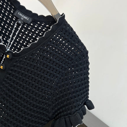 CHANEL 26S SLEEVELESS KNIT TOP 1497
