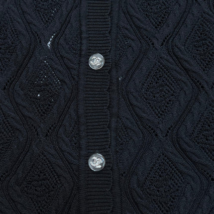 CHANEL 26S SHORT-SLEEVE KNIT T-SHIRT 1413