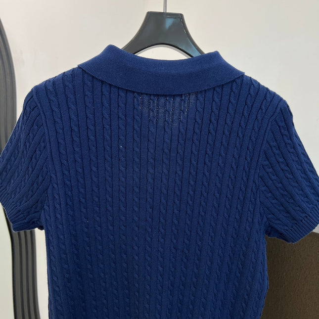 RALPH LAUREN 26S SHORT SLEEVE KNIT SWEATER 344