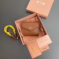 MICRO BAG 11 IN SANTA FE BROWN SMOOTH CALFSKIN