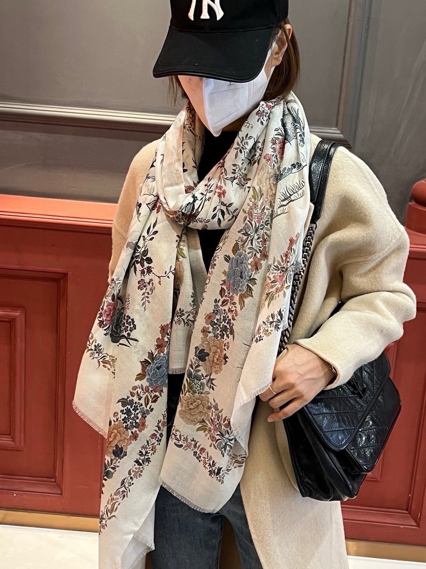 DIOR 26S SCARF 200CM IN CASHMERE 198244