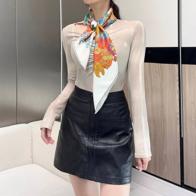 HERMES 26S SCARF 90 IN SILK 304308