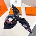 HERMES 25S SCARF 90 IN SILK 729030