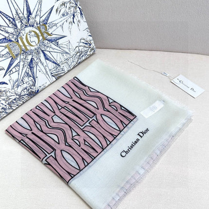 DIOR SCARF 180 CM IN SILK 654445