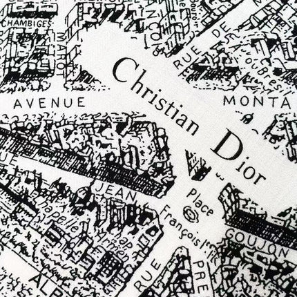 DIOR SCARF 110 CM IN SILK 730652