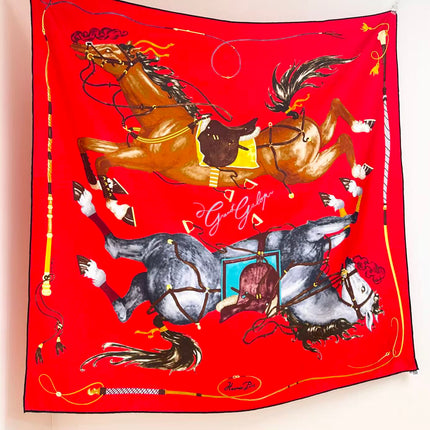 HERMES 26S SCARF 90 IN SILK 303192