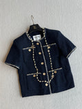 CHANEL SHORT-SLEEVE WOOL JACKET STYLE 29