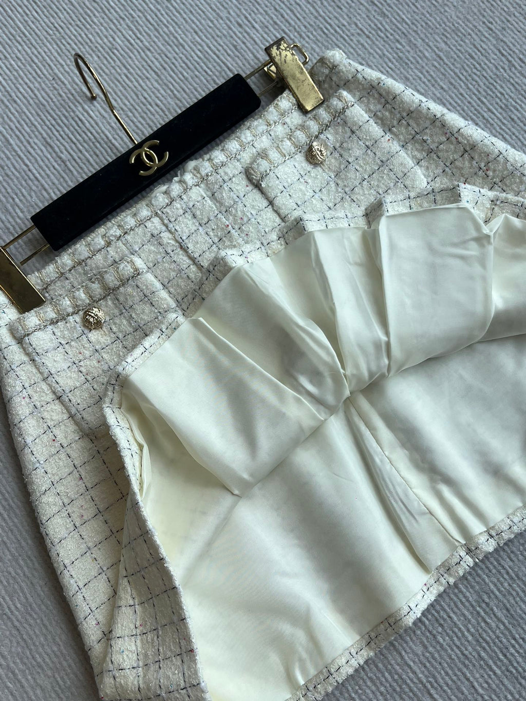 CHANEL MINI SKIRT STYLE 8