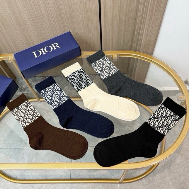 DIOR 26S CREW SOCKS 403609 (1 BOX)