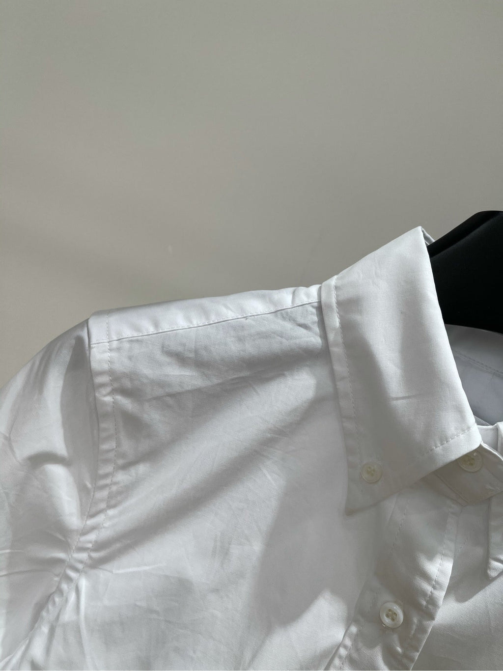 THOM SIMPLE WHITE SHORT-SLEEVE SHIRT 267950