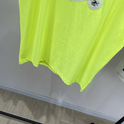 ACNE STUDIOS SHORT-SLEEVE T-SHIRT WITH HIPPO PRINT 276025