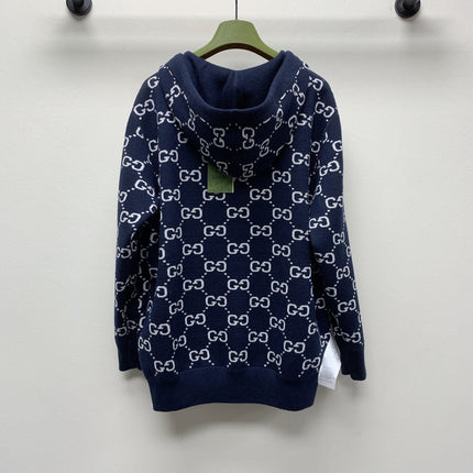 GUCCI ZIP-UP KNIT JACKET 232193