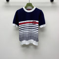 GUCCI SHORT-SLEEVE KNIT TOP 253100