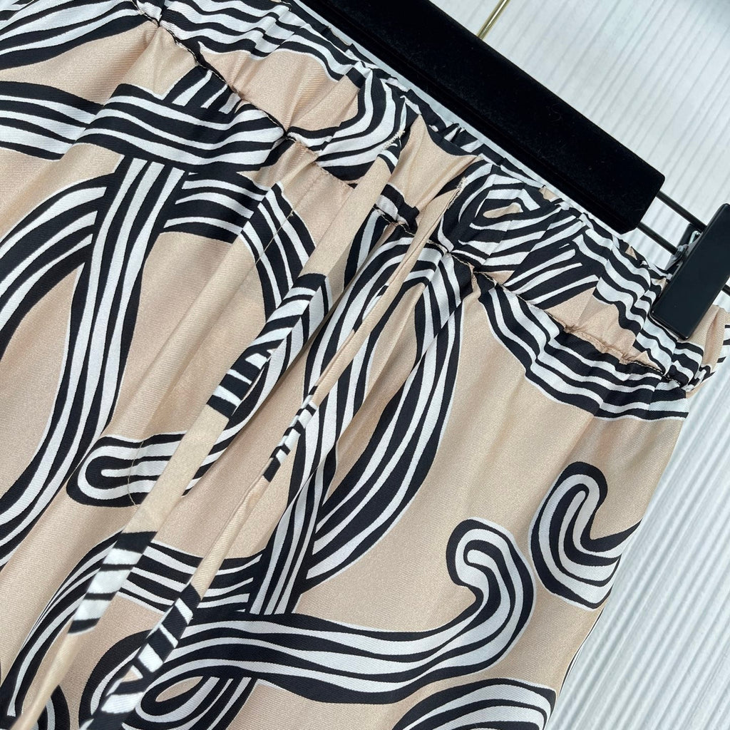 LOEWE 26S LONG SILK PANTS 509