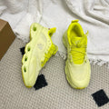 LOEWE 26S CLOUDSOLO SNEAKERS IN LIME YELLOW RECYCLED POLYESTER