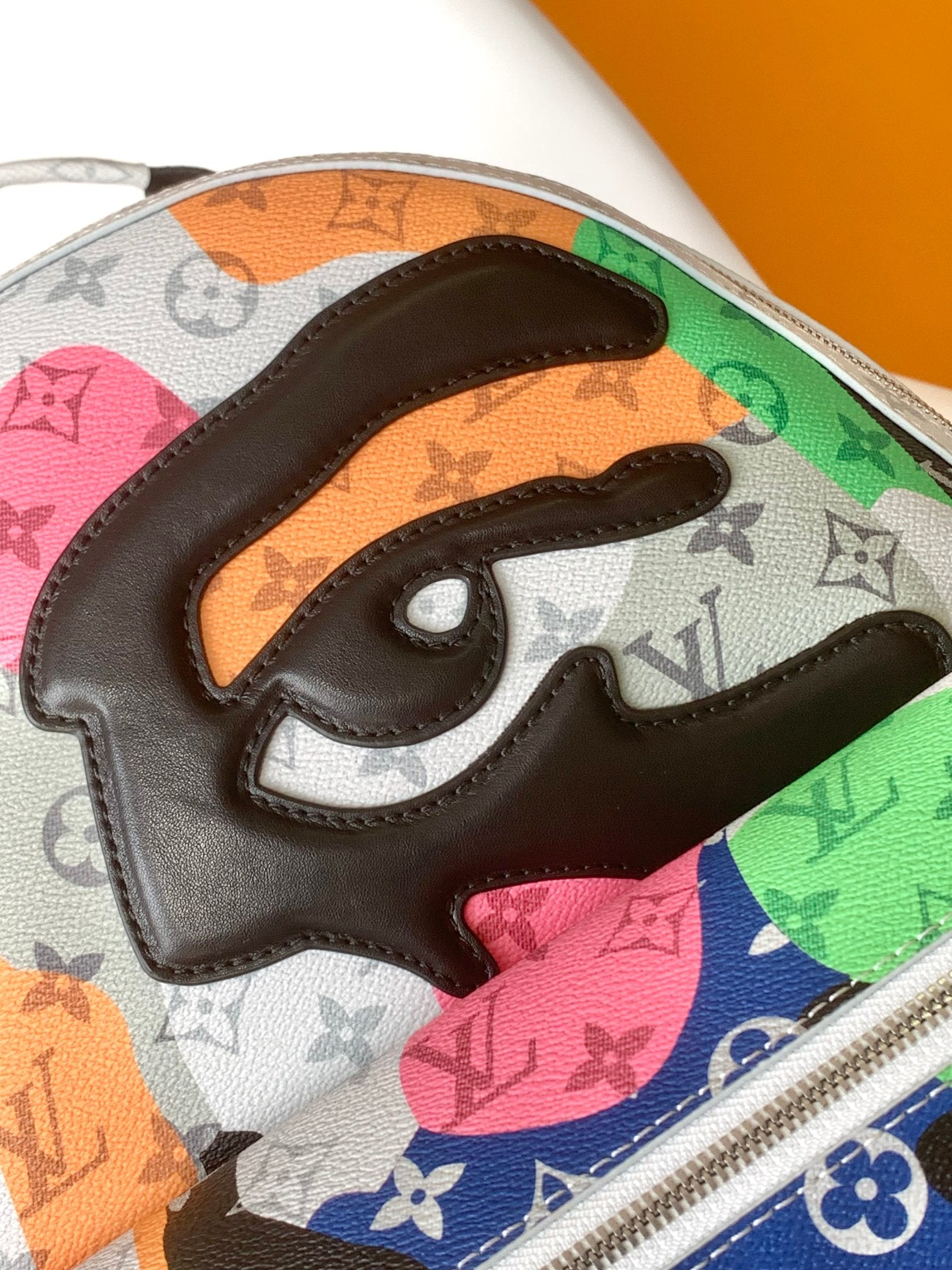 LV 26S DISCOVERY EYE BACKPACK 38 IN MULTICOLOR MONOGRAM CANVAS