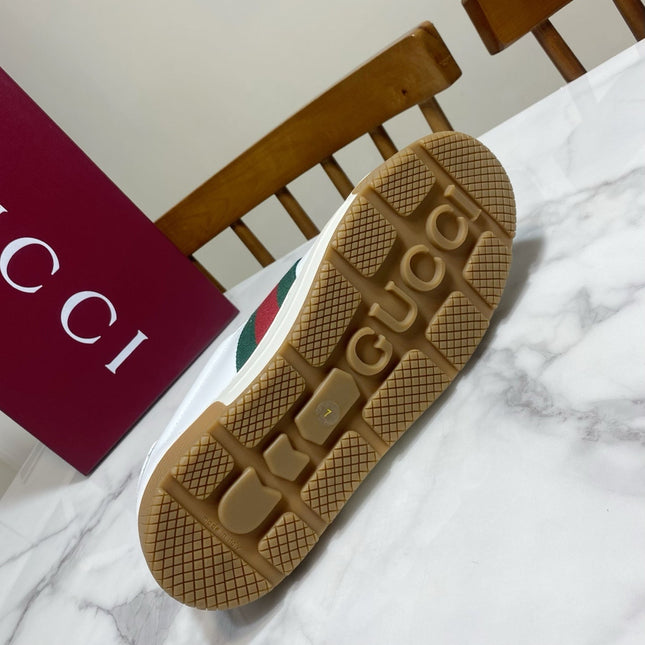 GUCCI 26S SNEAKER IN WHITE CALFSKIN