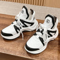 LV ARCHLIGHT SNEAKER IN WHITE MIX BLACK EMBOSSED CALFSKIN