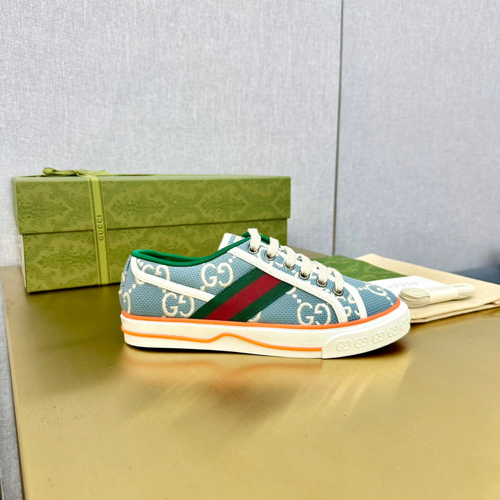 GG TENNIS 1977 TRAINER BLUE CANVAS