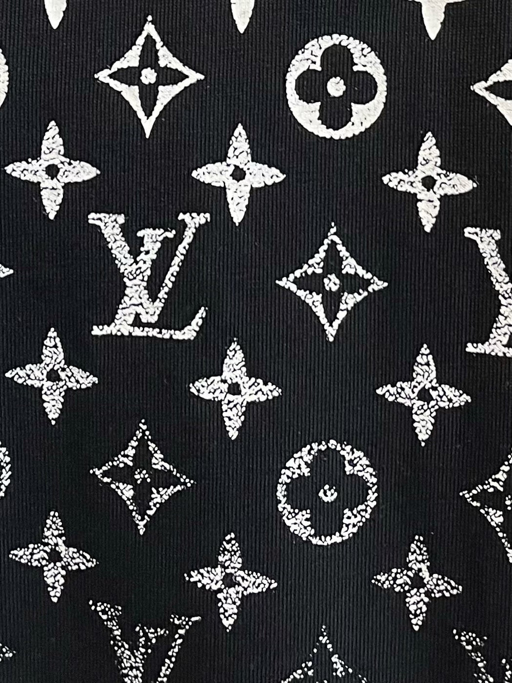 LV T-SHIRT IN BLACK MONOGRAM COTTON 238858