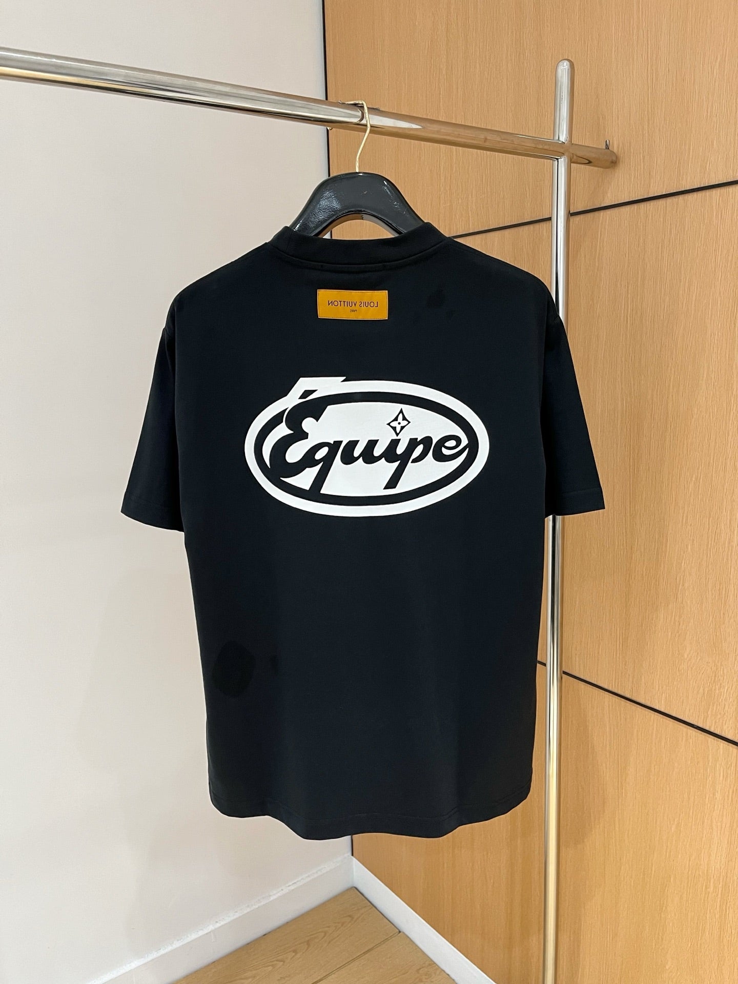 LV BLACK COTTON T-SHIRT 238868