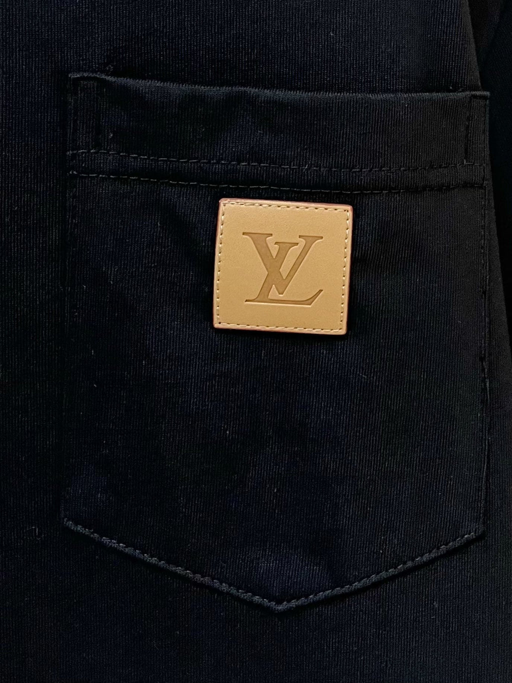 LV BLACK COTTON T-SHIRT 238868