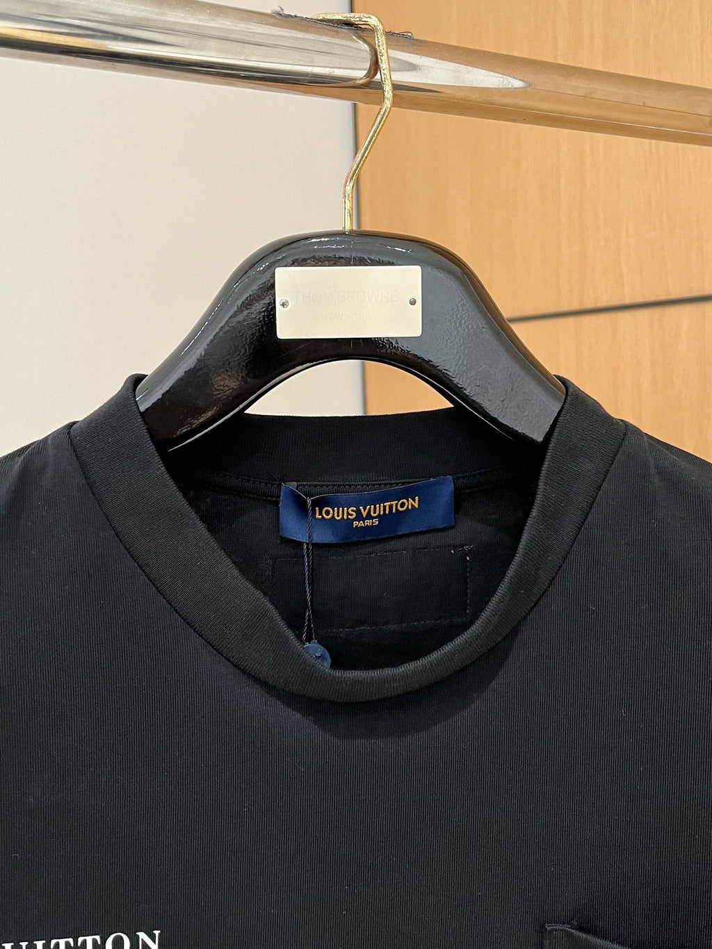 LV BLACK COTTON T-SHIRT 238868