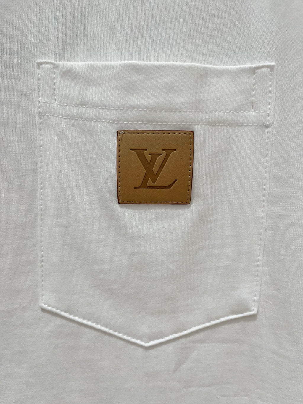 LV WHITE COTTON T-SHIRT 238867