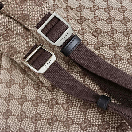 GUCCI 26S BACKPACK 36 IN BEIGE CANVAS
