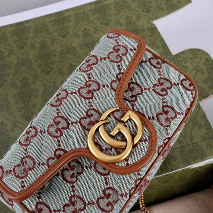 GUCCI 26S GG MONOGRAM 16 IN BEIGE CANVAS