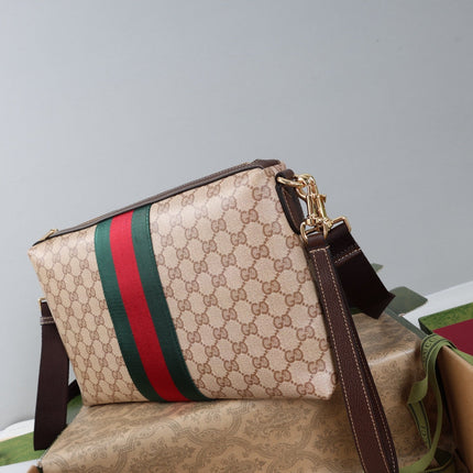 GUCCI 26S CROSSBODY BAG 33 IN BEIGE CANVAS
