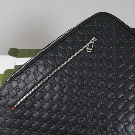 GUCCI 26S BACKPACK 34 IN BLACK CALFSKIN