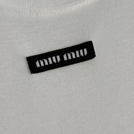 MIUMIU LONG-SLEEVE T-SHIRT STYLE 253