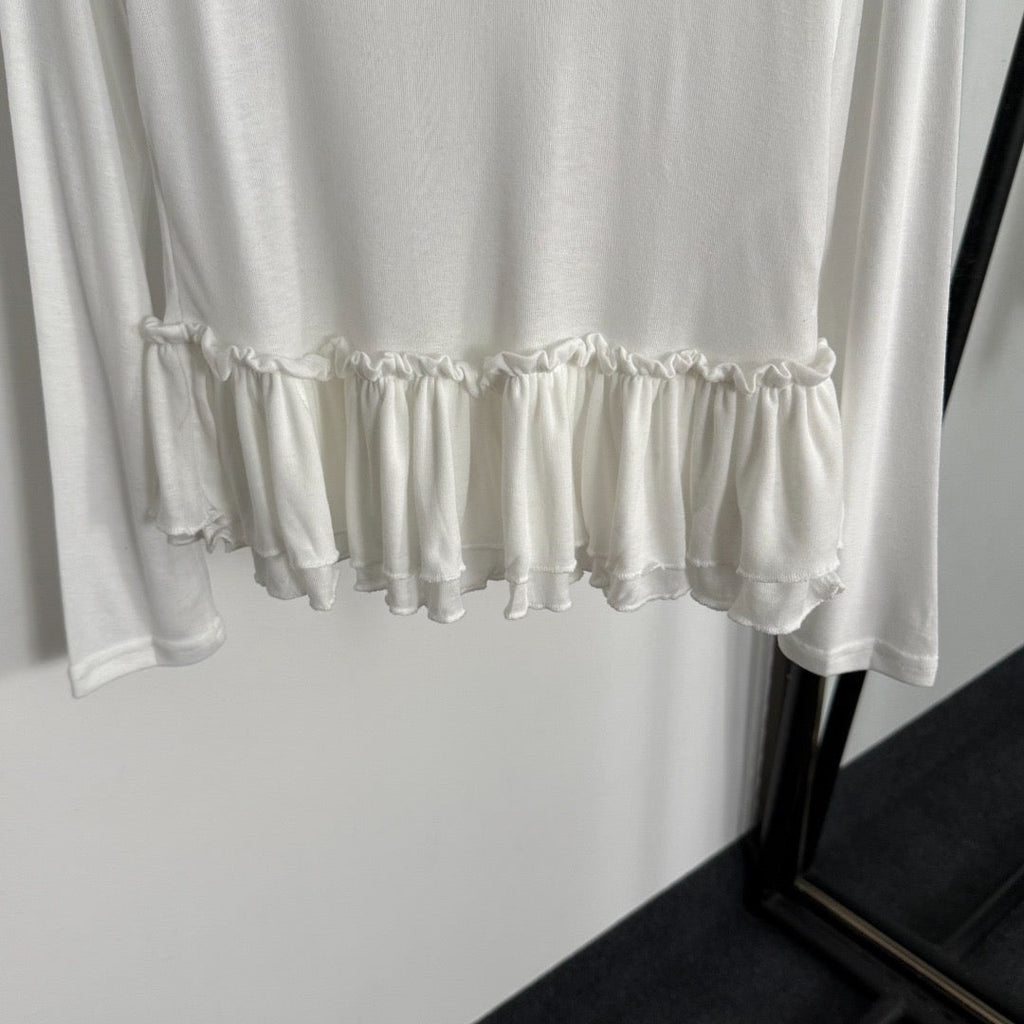 MIUMIU LONG-SLEEVE T-SHIRT STYLE 253