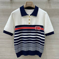 GUCCI SHORT-SLEEVE KNIT TOP 138