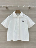 MIUMIU 26S SHORT-SLEEVE SHIRT STYLE 1113