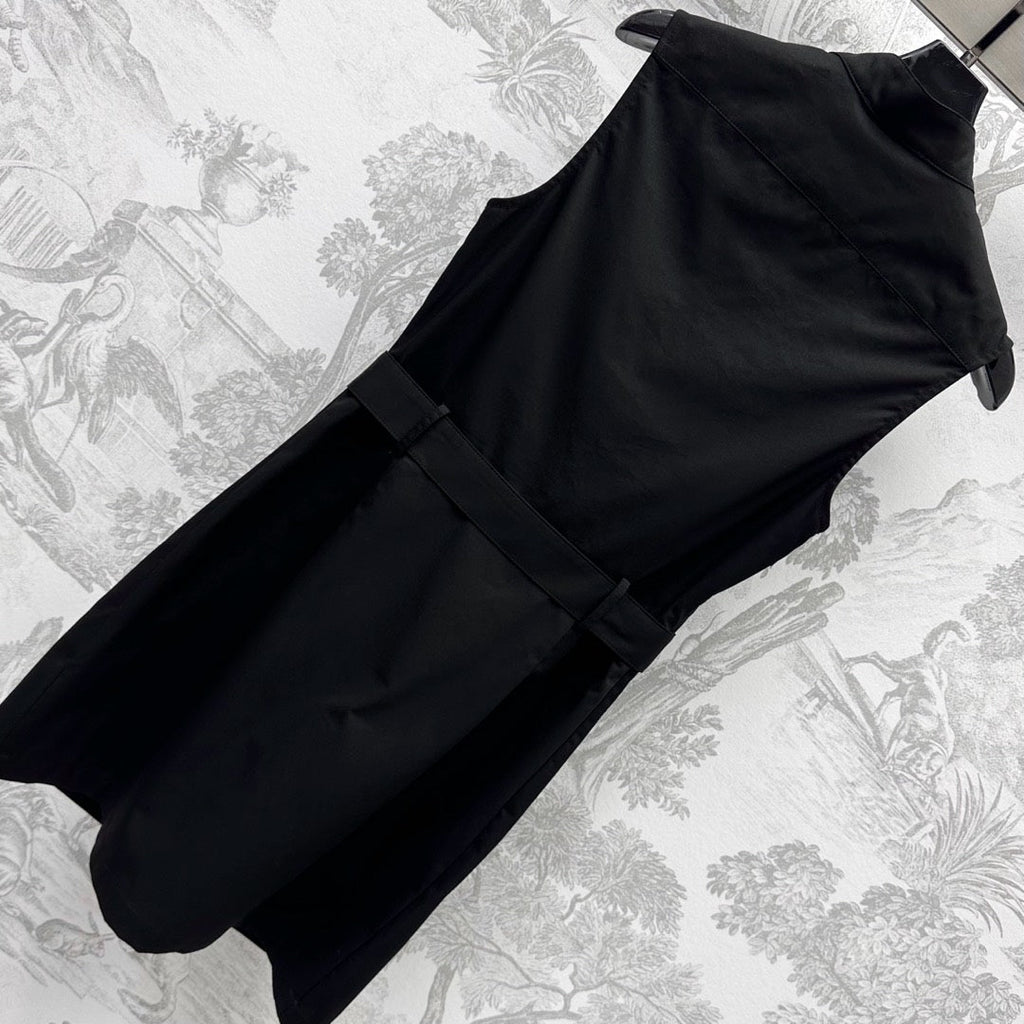 DIOR 25S DRAWSTRING VEST DRESS 264662