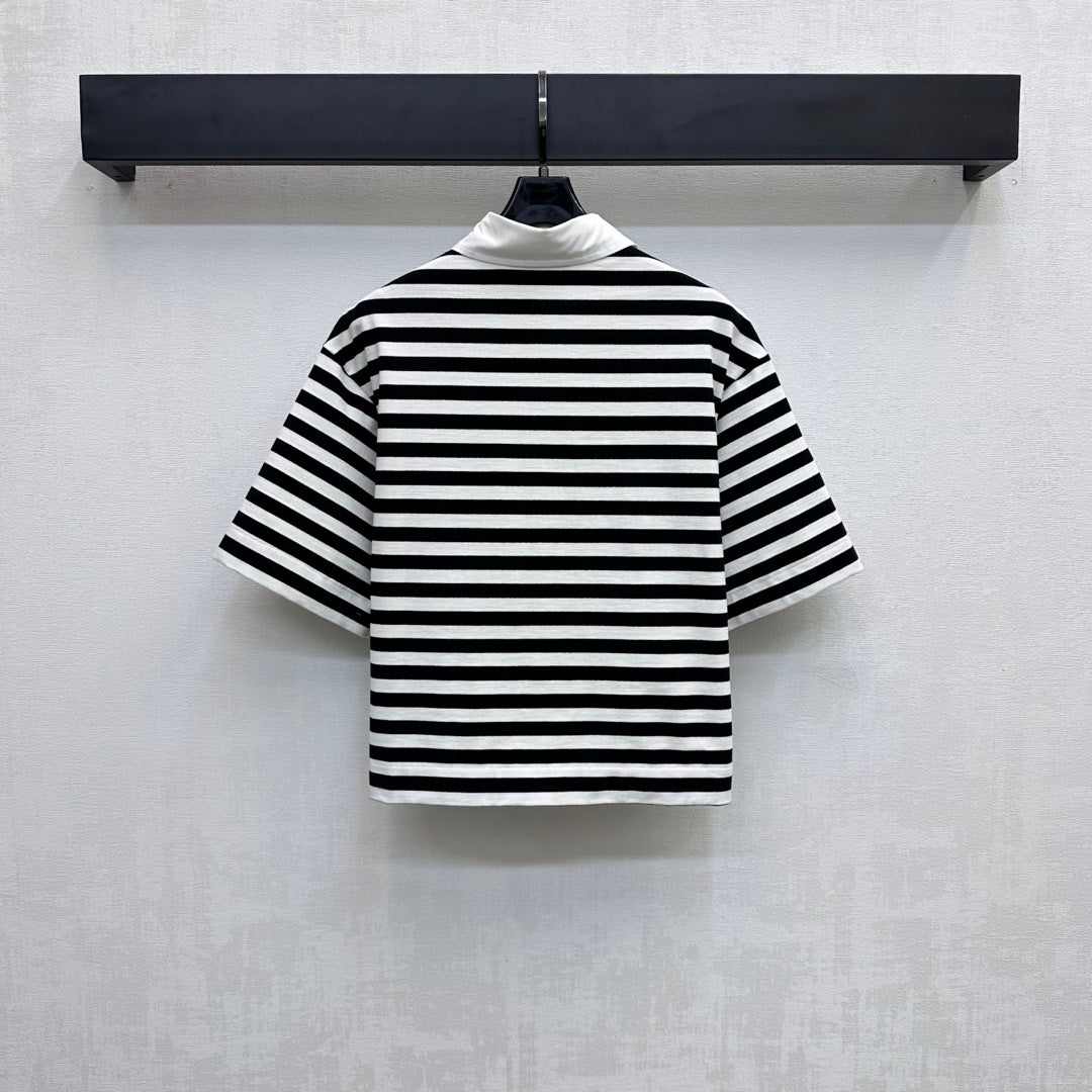 MAXMA 25S STRIPED SHIRT IN COTTON 264534
