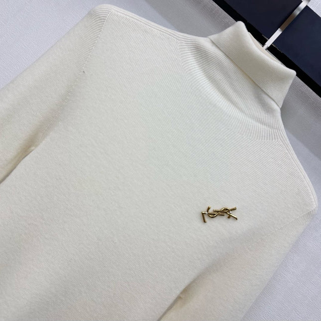 YSL 25S HIGH-NECK SWEATER STYLE 41